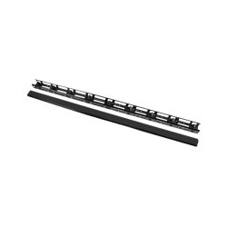 VERTICAL CABLE MANAGEMENT PANEL 42U FOR 19" FREE-STANDING CABINETS 2PCS BLACK LANBERG