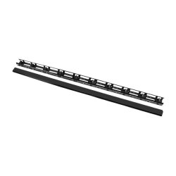 VERTICAL CABLE MANAGEMENT PANEL 47U FOR 19" FREE-STANDING CABINETS 2PCS BLACK LANBERG