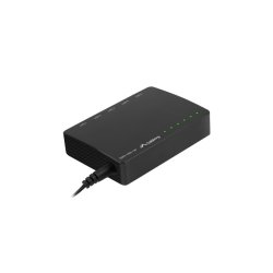 SWITCH LANBERG DSP2-1005-12V 5X 1GB/S UNMANAGED GIGABIT ETHERNET DESKTOP 12V