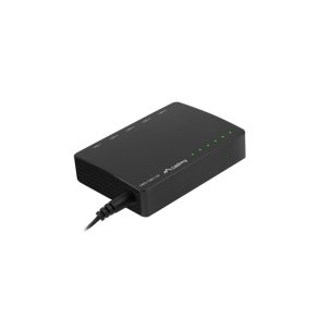 SWITCH LANBERG DSP2-1005-12V 5X 1GB/S UNMANAGED GIGABIT ETHERNET DESKTOP 12V