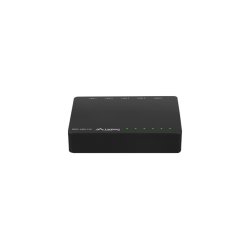 SWITCH LANBERG DSP2-1005-12V 5X 1GB/S UNMANAGED GIGABIT ETHERNET DESKTOP 12V