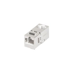 FEED-THRU KEYSTONE CONNECTOR RJ45->RJ45 CAT.5E FTP 90 LANBERG