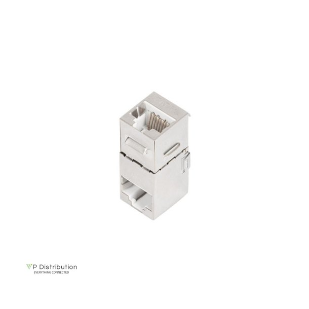 FEED-THRU KEYSTONE CONNECTOR RJ45->RJ45 CAT.5E FTP 90 LANBERG