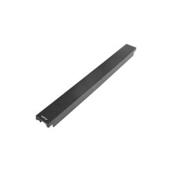 19" PLASTIC FAST ASSEMBLY FIRE RETARDANT BLANKING PANEL 1U BLACK LANBERG