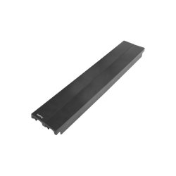 19" PLASTIC FAST ASSEMBLY FIRE RETARDANT BLANKING PANEL 2U BLACK LANBERG