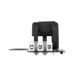 CLOSED-LOOP THERMOSTAT 10A FOR RACK CABINETS WITH 19" EAR AND TERMINAL BLOCK BLACK LANBERG