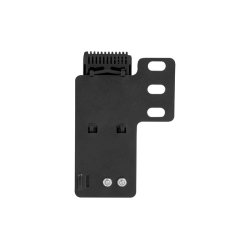 CLOSED-LOOP THERMOSTAT 10A FOR RACK CABINETS WITH 19" EAR AND TERMINAL BLOCK BLACK LANBERG