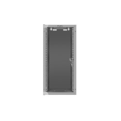 RACK CABINET 10" WALL-MOUNT 12U/280X310 FOR SELF-ASSEMBLY WITH GLASS DOOR GREY LANBERG (FLAT PACK)