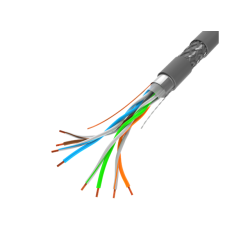 LAN CABLE CAT.5E SFTP 305M SOLID CU CPR + FLUKE PASSED GREY LANBERG