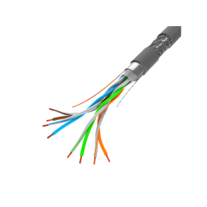 LAN CABLE CAT.5E SFTP 305M SOLID CU CPR + FLUKE PASSED GREY LANBERG