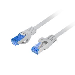 PATCHCORD CAT.6A S/FTP LSZH CCA 1M GREY FLUKE PASSED LANBERG