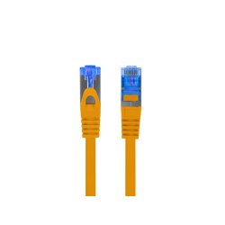 PATCHCORD CAT.6A S/FTP LSZH CCA 1M ORANGE FLUKE PASSED LANBERG