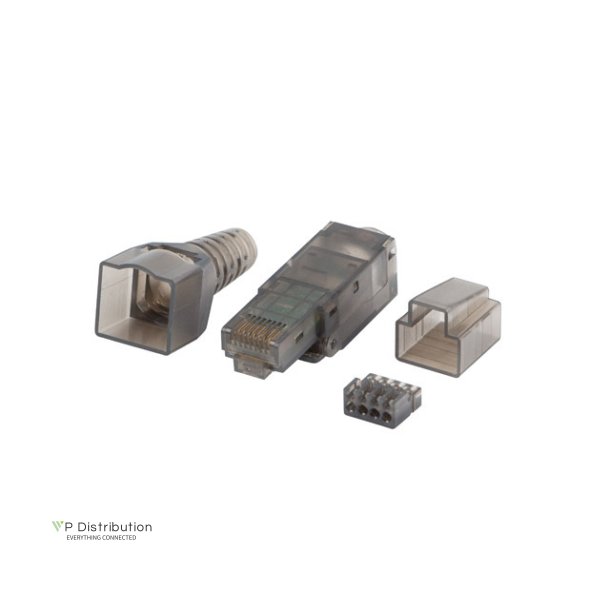 RJ45 CAT.6A UTP PLUG 8P8C TOOL-LESS LANBERG