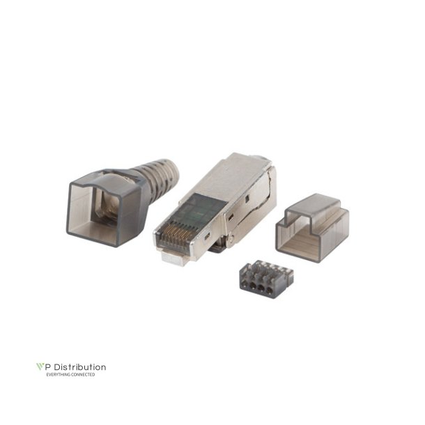 RJ45 CAT.6A FTP PLUG 8P8C TOOL-LESS LANBERG