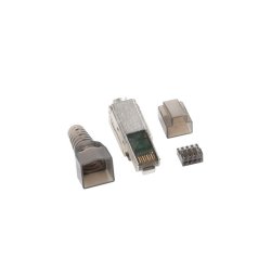 RJ45 CAT.6A FTP PLUG 8P8C TOOL-LESS LANBERG