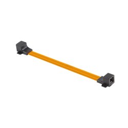 RJ45 INLINE COUPLER SLIM WINDOW CABLE 23CM LANBERG