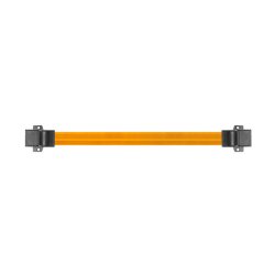 RJ45 INLINE COUPLER SLIM WINDOW CABLE 23CM LANBERG