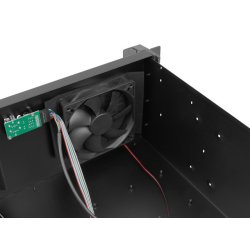 RACKMOUNT SERVER CHASSIS LANBERG ATX 350/10 19"/4U