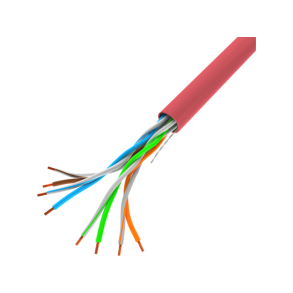 LAN CABLE UTP 305M SOLID CCA RED LANBERG