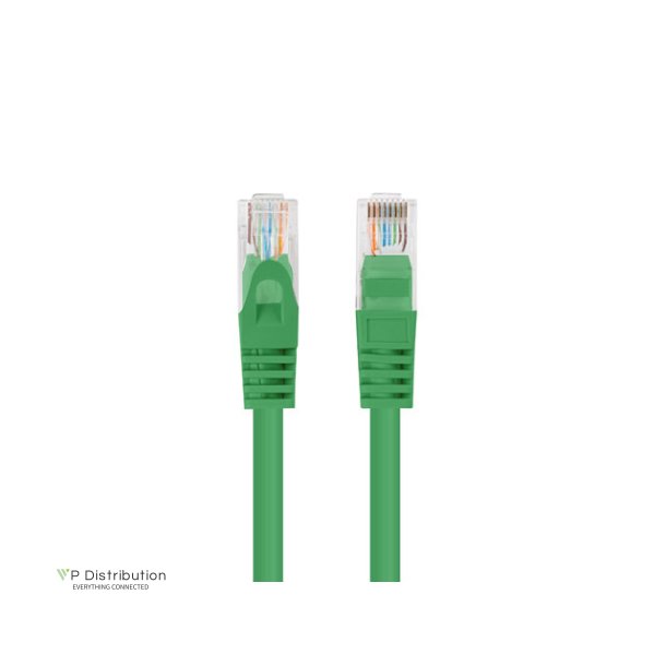 PATCHCORD CAT.5E UTP 30M GREEN FLUKE PASSED LANBERG
