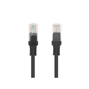 PATCHCORD CAT.5E UTP 30M BLACK FLUKE PASSED LANBERG