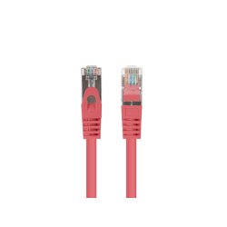 PATCHCORD CAT.6 FTP 0.25M RED FLUKE PASSED LANBERG