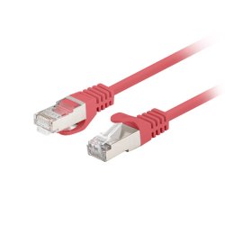 PATCHCORD CAT.6 FTP 0.25M RED FLUKE PASSED LANBERG