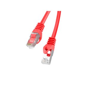 PATCHCORD CAT.6 FTP 1M RED FLUKE PASSED LANBERG