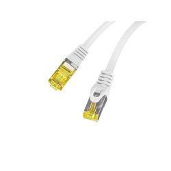 PATCHCORD CAT.6A S/FTP LSZH CU 0.25M GREY FLUKE PASSED LANBERG