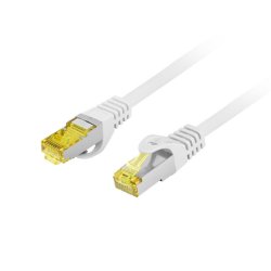 PATCHCORD CAT.6A S/FTP LSZH CU 0.25M GREY FLUKE PASSED LANBERG