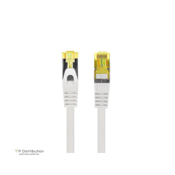 PATCHCORD CAT.6A S/FTP LSZH CU 0.5M GREY FLUKE PASSED LANBERG