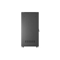 RACK CABINET 19" FREE-STANDING 42U/800X1000 (FLAT PACK) WITH MESH DOOR BLACK LANBERG