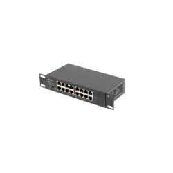 SWITCH LANBERG RSGE-16 16X 1GB GIGABIT ETHERNET UNMANAGED RACK 10"/19"