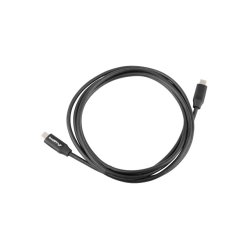 USB-C M/M 2.0 CABLE 1M QUICK CHARGE 4.0 BLACK LANBERG