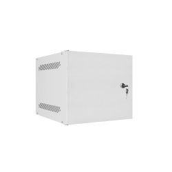 RACK CABINET 10" WALL-MOUNT 4U/280X310 FOR SELF-ASSEMBLY WITH METAL DOOR GREY LANBERG (FLAT PACK)