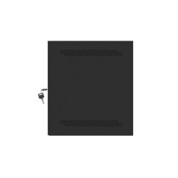RACK CABINET 10" WALL-MOUNT 6U/280X310 FOR SELF-ASSEMBLY WITH METAL DOOR BLACK LANBERG (FLAT PACK)