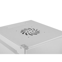 RACK CABINET 10" WALL-MOUNT 6U/280X310 FOR SELF-ASSEMBLY WITH METAL DOOR GREY LANBERG (FLAT PACK)