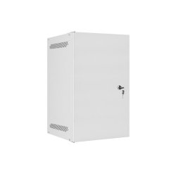 RACK CABINET 10" WALL-MOUNT 9U/280X310 FOR SELF-ASSEMBLY WITH METAL DOOR GREY LANBERG (FLAT PACK)