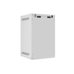 RACK CABINET 10" WALL-MOUNT 9U/280X310 FOR SELF-ASSEMBLY WITH METAL DOOR GREY LANBERG (FLAT PACK)
