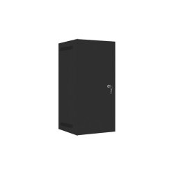 RACK CABINET 10" WALL-MOUNT 12U/280X310 FOR SELF-ASSEMBLY WITH METAL DOOR BLACK LANBERG (FLAT PACK)