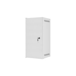 RACK CABINET 10" WALL-MOUNT 12U/280X310 FOR SELF-ASSEMBLY WITH METAL DOOR GREY LANBERG (FLAT PACK)