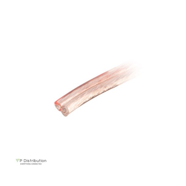 SPEAKER CABLE 2X2.5MM2 100M TRANSPARENT LANBERG