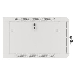 RACK CABINET 19" WALL-MOUNT 6U/600X600 (FLAT PACK) WITH METAL DOOR GREY LANBERG