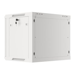 RACK CABINET 19" WALL-MOUNT 9U/600X450 (FLAT PACK) WITH METAL DOOR GREY LANBERG