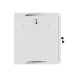 RACK CABINET 19" WALL-MOUNT 9U/600X450 (FLAT PACK) WITH METAL DOOR GREY LANBERG
