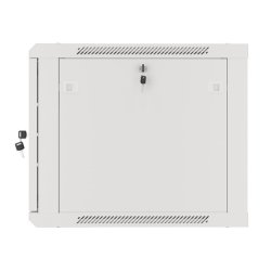 RACK CABINET 19" WALL-MOUNT 9U/600X600 (FLAT PACK) WITH METAL DOOR GREY LANBERG