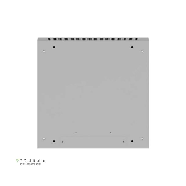 RACK CABINET 19" WALL-MOUNT 9U/600X600 (FLAT PACK) WITH METAL DOOR GREY LANBERG