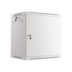 RACK CABINET 19" WALL-MOUNT 12U/600X450 (FLAT PACK) WITH METAL DOOR GREY LANBERG