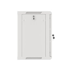 RACK CABINET 19" WALL-MOUNT 12U/600X450 (FLAT PACK) WITH METAL DOOR GREY LANBERG
