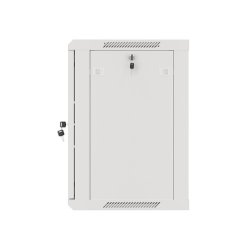 RACK CABINET 19" WALL-MOUNT 12U/600X450 (FLAT PACK) WITH METAL DOOR GREY LANBERG